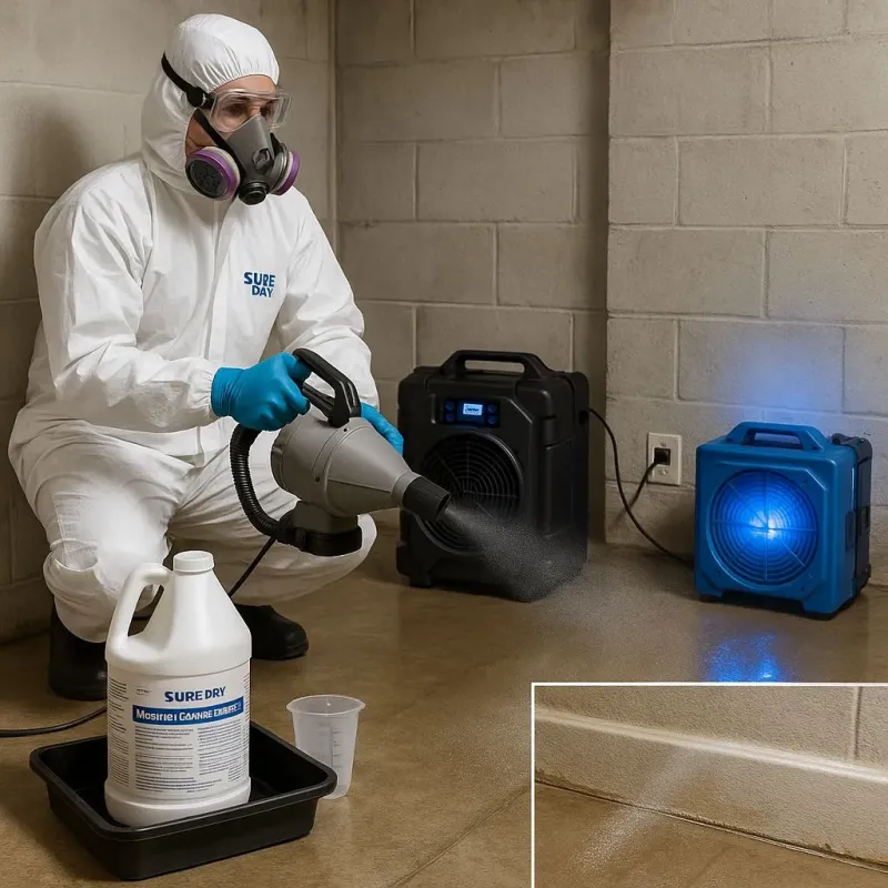 Sanitization and Odor Removal process in Bradbury, CA