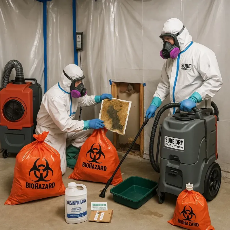 Contaminated Water Handling Protocols process in Bradbury, CA
