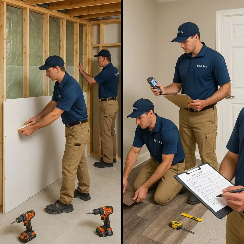 Repairs and Reconstruction process in Bradbury, CA