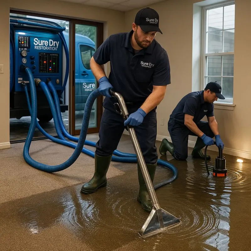 Water Extraction and Removal process in Bradbury, CA